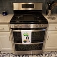 thumbnail image 3 of Carolines Treasures WDK4834WTKT Black English Springer Spaniel St. Patricks Day White Kitchen Towel Set of 2 Dish Towels, 3 of 3
