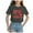 Dark Gray, variant on Tkrady Toddler Girls Valentine's Day New Heart Graphic Short Sleeve Crewneck T Shirts Tops Fun Letter Print Tee Clothes, Sizes 1-14 Years