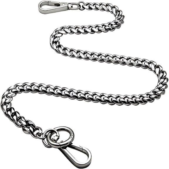 DESIGNICE Wallet Chains, Heavy Duty Wallet Chain for Men Women, Stainless Steel Pocket Purse Jean Pant Chains for Keys Wallets