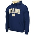 thumbnail image 2 of Men's Colosseum Navy Notre Dame Fighting Irish Arch & Logo 3.0 Pullover Hoodie, 2 of 3