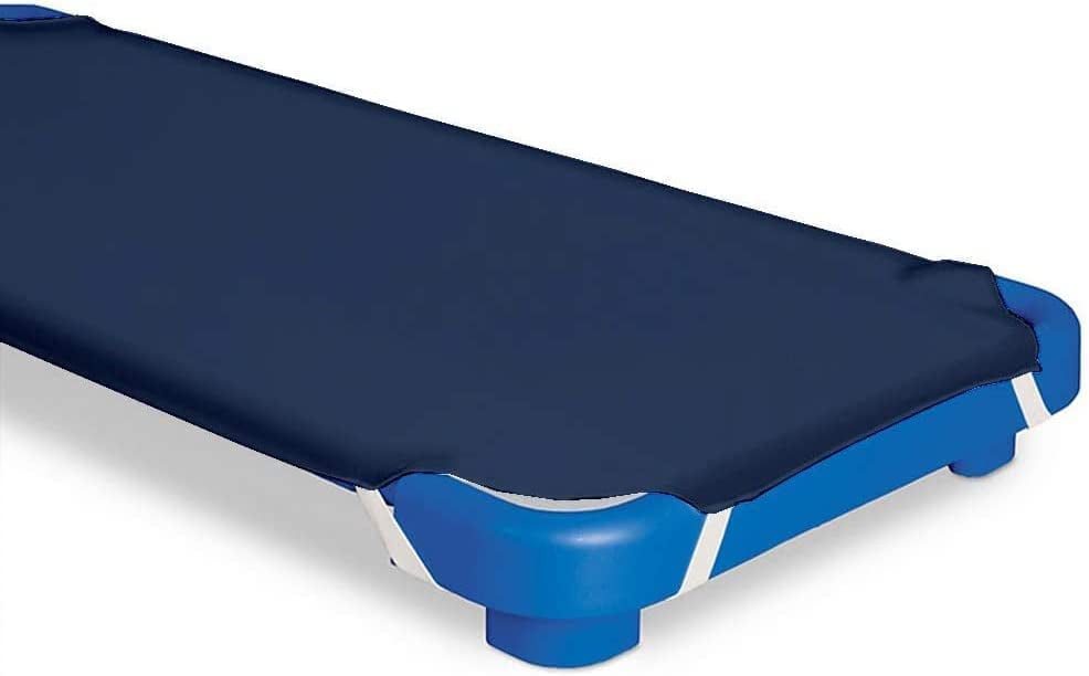 Toddler Fitted Sheet for Daycare/Preschool Cot Beds 100 Cotton