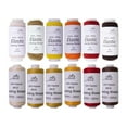 thumbnail image 1 of KLKCMS 12 Pieces Multi Color Thread Set Crafting Thread for Knitting Hand Stitching Red and Brown, 1 of 9