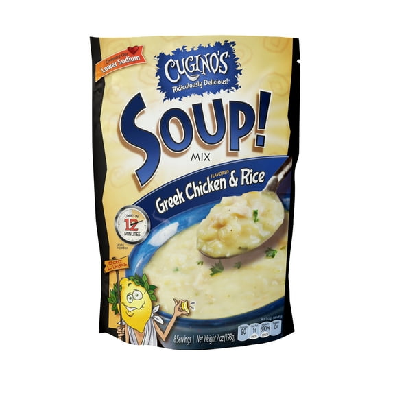 Cugino's Greek Chicken & Rice Soup! Mix, 7 oz