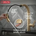thumbnail image 4 of Delta Keele: Single Handle Pull-Down Kitchen Faucet, 4 of 4