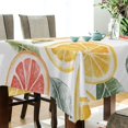thumbnail image 5 of Yayeee Tablecloths 60" x 60" Rectangle Wrinkle Resistant Party Table Cover, Candy Grapefruit Slices, 5 of 8