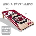 thumbnail image 2 of YouTheFan NCAA South Carolina Gamecocks 2' x 4' Cornhole Game No Bags, 2 of 5