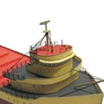 thumbnail image 6 of 3D 1:400 DIY Ore Cargo Ship Paper Model Recycle for Adults Children Finished Size 56cm X 5.6cm Creative From Reinforced Cardboard Ornaments, 6 of 7