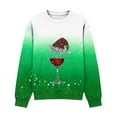 thumbnail image 7 of DxhmoneyHX Christmas Sweatshirts for Kids Cute Fashion ​Plaid Long Sleeve Graphic Tees Casual Loose Going Out Tops Festival Outfits Size 11 Years, 7 of 7