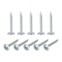 Uxcell Phillips Self Tapping Screws Carbon Steel Wood Sheet Metal Screw #8 x 1-1/4"