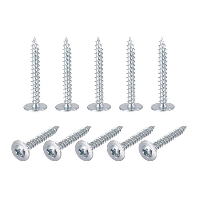 Tornillos Autoperforantes Phillips Uxcell Acero al Carbono Tornillo para Madera y Metal #8 x 1-1/4"