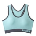thumbnail image 2 of Hrsba Workout Bras for Women Solid Color Thin No Underwire Tank Top Style Breathable Lightweight Daily Wear, 2 of 7