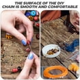 thumbnail image 3 of Jewelry Making Chain Handmade Link Chain Copper Chain Necklace Bracelet DIY Chain, 3 of 8