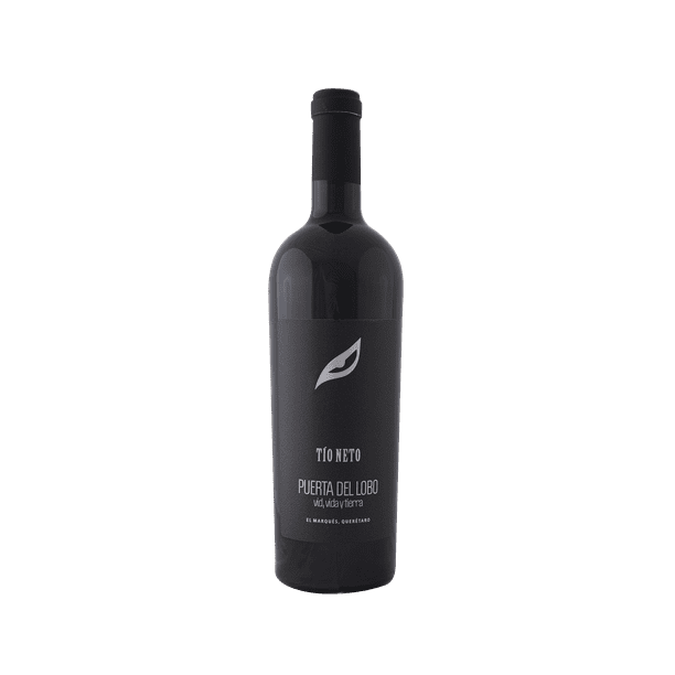 Vino Tinto Puerta del lobo Tío Neto Reserva de la familia 750 ml Vid Mexicana Vino Tinto