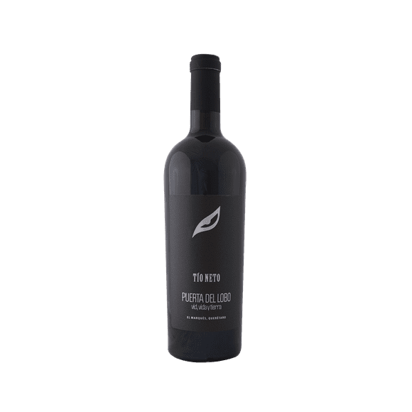 Vino Tinto Puerta del lobo Tío Neto Reserva de la familia 750 ml Vid Mexicana Vino Tinto