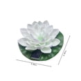 thumbnail image 4 of JilgTeok 2 Packs Solar Pool Lights Floating Lotus Flower Light LED Floating Solar Pond Light for Pool Garden Home Spring Decoration, 4 of 9