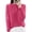Hot Pink, variant on yillto Womens Mock Neck Sweater Soft Long Sleeve Warm Lightweight Undershirts Tops for Fall Winter
