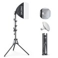 thumbnail image 1 of Kit de iluminación Softbox Raleno PS075 con bombilla LED de 50 W 5500 K, 1 of 7