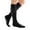 Black, variant on Mediven for Men Knee High Classic Socks 20-30 mmHg