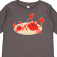 thumbnail image 4 of Inktastic Beach Crabs cute vacation Boys or Girls Long Sleeve Toddler T-Shirt, 4 of 5