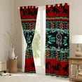 thumbnail image 4 of jejeloiu Boho Bohemian Print Curtains Pack of 2 (42x84 Each),Western Cowboys Horse Curtains Blackout,White Dreamcatcher Bedroom Curtains For Boys Kids,Lightweight Bedroom Decorative, 4 of 6