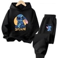 thumbnail image 2 of Nueva sudadera con capucha de Stitch para niñas, sudadera de otoño e invierno, jerseys Harajuku de manga larga, sudadera con capucha informal de la serie Disney Stich, 2 of 5