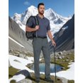 thumbnail image 6 of Mens Hiking Pants Lightweight Nylon Stretch Cargo Work Pants for Men Waterproof with Pockets, 6 of 7