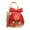 Red-F, variant on Red Transparent Christmas Gift Bags with Handles for Christmas Eve Apples Candy Toys Party Favors Holiday Souvenir Hand Carry Bags(Red-A)
