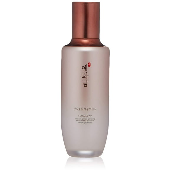 The Face Shop Yehwadam Heaven Grade Ginseng Rejuvenating Serum | Gentle & Low-Irritant Formula for Skin Firmness & Brightness | Naturally Derived for
