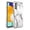 White Marble, variant on Samsung Galaxy A14 5G Case, Rosebono Slim Hybrid Shockproof Hard Cover Graphic Fashion Colorful Skin Cover Armor Case for Samsung Galaxy A14 5G (White Marble)