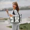 thumbnail image 5 of Travel Duffle Bag Puppy print B Travel Tote Bags Carry on Luggage Waterproof Weekender Bags with Top Handle Adjustable Shoulde Strap for Travel Gym, 5 of 5