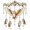 B, variant on Acrylic Stained Wind Chime For Porch Garden Balcony Bird Wind Catcher Ornament Charm Decorative Windchime For Mom Grandma Family Women Friends (Goldfinch)