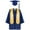 Yellow, variant on oqasdz Graduation Cap and Gown 2025 4PCS Set with Tassel Graduation Stoles for Kindergarten Preschool Gown TopsSize 2 Y-3 Y