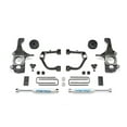 thumbnail image 2 of Fabtech Motorsports Lift Kit Suspension K7050 Basic; 4 Inch Front Lift; 1 Inch Rear Lift; With Rear Performance Shock Absorbers In Kit; Black Components/White Shock Absorbers, 2 of 4