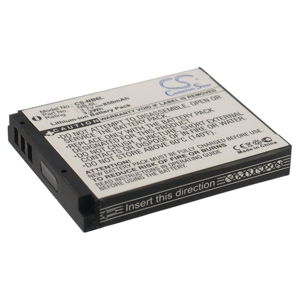 Cameron Sino 850mah Battery Compatible With Canon Digital Ixus 0 Is Digital Ixus 95 Is Ixus 105 Ixus 210 Ixus 85 Is Ixy 110 Is And Others Walmart Com Walmart Com