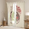 thumbnail image 3 of Manfei Japanese Cat Curtains Pack of 2 (42x84 Each),Cute Kitten Curtains Blackout,Boho bohemian Exotic Style Bedroom Curtains For Adults,Luxury Bedroom Decor, 3 of 6