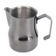 thumbnail image 5 of Jarra de leche 450 ml Taza de espuma de acero inoxidable 304 Jarra de café humeante antigoteo Negro titanio, 5 of 10