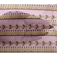 thumbnail image 4 of oneOone Viscose Chiffon Fabric Floral & Flying Swan Block Printed Fabric 1 Yard 42 Inch Wide, 4 of 4
