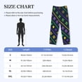 thumbnail image 4 of Sikiie Mardi Gras Strings of Beads Mens Pajama Pants Sleep & Lounge Pants, PJ Bottoms With elastic waistb and Pockets X-Large, 4 of 6