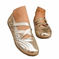 thumbnail image 2 of Women's Round Toe Ballet Flats Mary Jane Sneakers Comfortable Dressy, 2 of 9