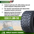 thumbnail image 2 of WANDA 22X11-10 Golf Cart ATV Tires 4 Ply 22x11x10 14032, 2 of 5