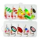 thumbnail image 1 of 10 Piezas Señuelos de Pesca Kusrkot Spinnerbait Set para Lucio Bass Trucha Estilo D, 1 of 8