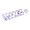 thumbnail image 4 of HLONK Wireless Keyboard and Mouse 2.4Ghz Connection Cute Keyboard Mouse Set for Windows 98 7 8 10 11 PC Laptop, 4 of 5