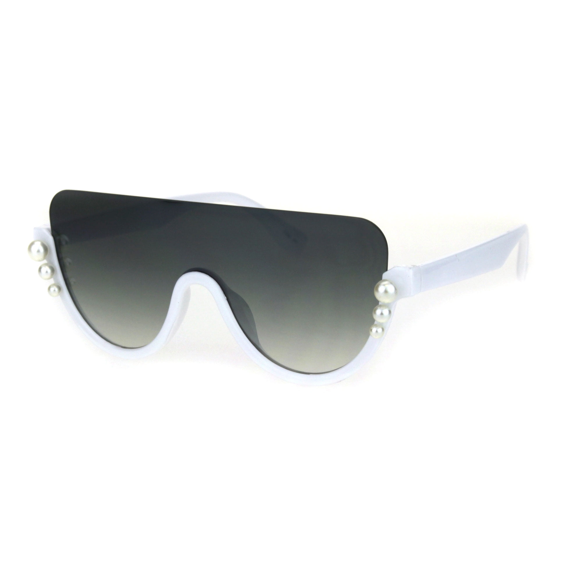 white bling sunglasses