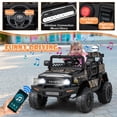 thumbnail image 4 of Gymax Licensed Toyota FJ Toddler Ride on Car 12V Battery Powered Kids Truck Black, 4 of 10