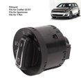 thumbnail image 3 of Automatic Headlight Light Switch, Headlight Adjustment Switch 5GG941431D Fast Response Wear Resistance Replacement  For Sportsvan, 3 of 8