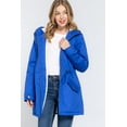 thumbnail image 3 of J. METHOD Women’s Anorak Jacket Casual Long Sleeve Utility Safari with Hood Fur Lined Parka Coat Outerwear, 3 of 7