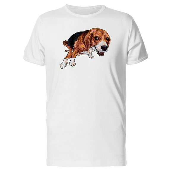 Cute Beagle, Lovely Dog Tee Men's -Image by Shutterstock