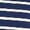 Deep Sea/Ivory Breton Stripe, variant on Lands' End Women's Petite Relaxed Supima Cotton Short Sleeve Crewneck T-Shirt