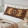 thumbnail image 4 of Bohemian Flower Body Pillow Covers, Boho Tribal Colorful Distressed Printed Soft Throw Pillow Cases with Invisible Zipper, Decorative Pillowcase Pillows Protectors for Sofa Bed Couchair 20"x54", 4 of 9