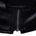 thumbnail image 5 of Munlar Biker Jacket- New Foreign Trade Motorcycle Leather Lapel Leather Leather Large Size Casual Mens Coats Winter Clearance Christmas Winter Coat Clearance, 5 of 9